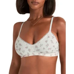 Adore Me Women's Pointelle Wireless Triangle Bralette -Adore Me Store GUEST 37a79498 e725 41ca 844e 1ab86cf4acfa