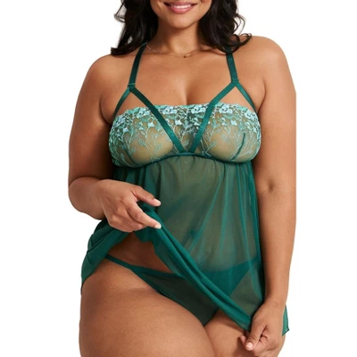 Adore Me Women's Angelika Babydoll Lingerie 1 Adore Me Women's Angelika Babydoll Lingerie