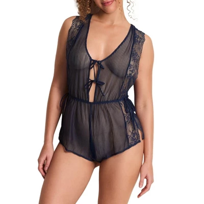 Adore Me Women's Juli Romper Lingerie 5 Adore Me Women's Juli Romper Lingerie - Image 5
