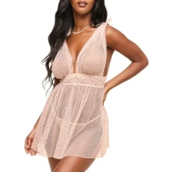 Adore Me Women's Novah Babydoll Lingerie