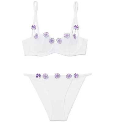 Adore Me Women's Meadow Balconette Bra 4 Adore Me Women's Meadow Balconette Bra - Image 4