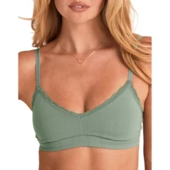 Adore Me Women's Pointelle Wireless Triangle Bralette